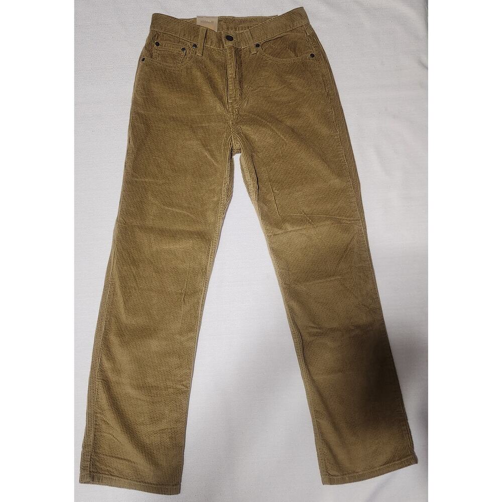 Levi's low pro straight corduroy pants waist 27'' length 30''
